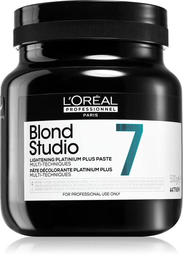 Крем осветляющий для волос L’Oreal Professionnel Blond Studio Platinium Plus профессиональный, кремовой консистенции, 500 г
