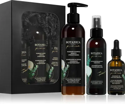 Soaphoria Botanica Slavica Rosemary Set - Подарочный набор для волос, 3 шт