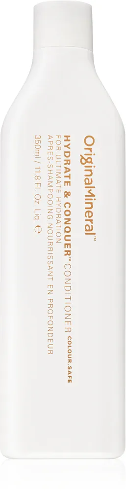 Original & Mineral Hydrate & Conquer - Увлажняющий кондиционер для сухих, поврежденных и химически обработанных волос, 350 мл