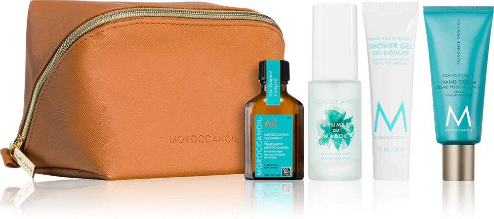 Moroccanoil Body - Набор для путешествий для тела и волос (aqua), 4 шт
