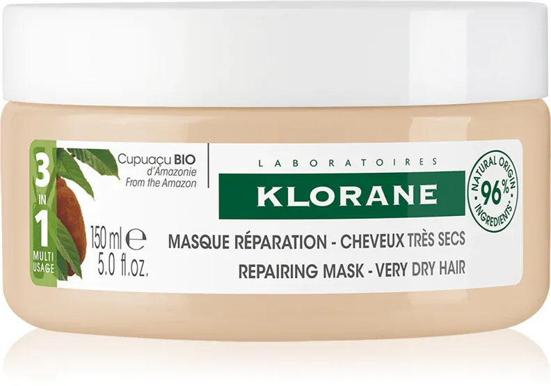 Klorane Cupuaçu Bio Bio - Регенерирующая маска для волос для очень сухих волос, 150 мл