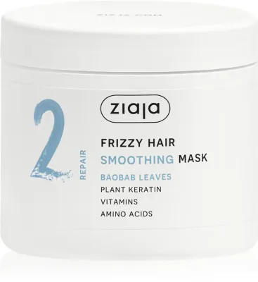 Ziaja Plant Essentials Baobab Leaves - Смягчающая маска для кудрявых волос, 350 мл