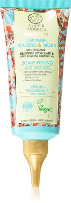 Natura Siberica Limonnik, Ginseng & Biotin - Шампунь против выпадения волос, 100 мл