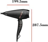 Профессиональный фен для волос Remington Supercare Pro 2200 AC 7200 с ионизацией, 2200 Вт, 1 шт — фото 2