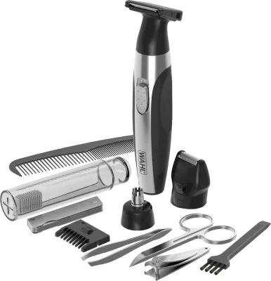Wahl Deluxe Travel Kit - Набор для стрижки бороды и тела для путешествий