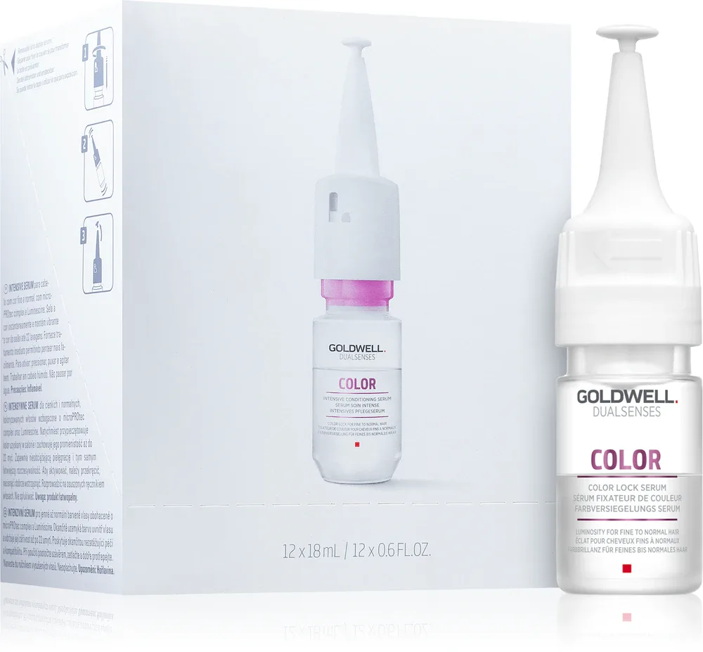 Goldwell Dualsenses Color - Сыворотка для волос для деликатных окрашенных волос, 12 мл