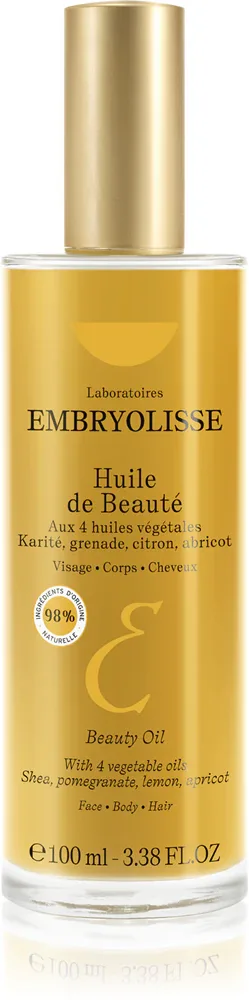 Embryolisse Huile De Beaute - Питательное увлажняющее масло для лица, тела и волос, 100 мл