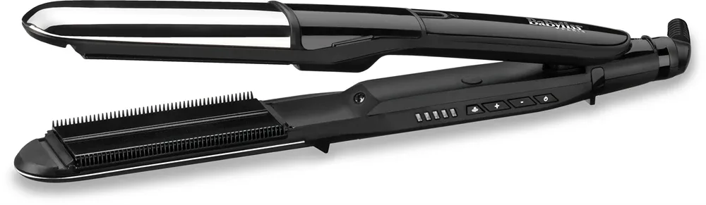 Выпрямитель для волос BaByliss Steam Shine Styler ST496E паровой, с ионизацией, со съёмным гребнем
