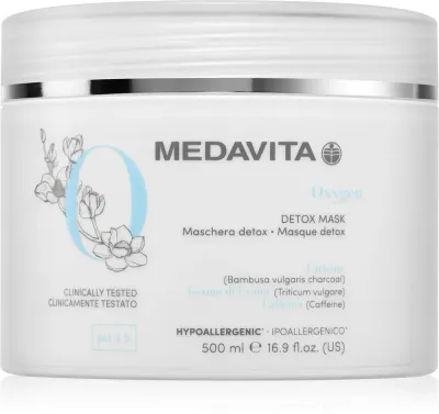 Medavita Oxygen Detox Mask - Маска для волос и кожи головы, очищающая от токсинов