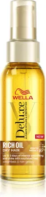 Wella Deluxe Rich Oil - Питательное масло для сухих волос, 100 мл