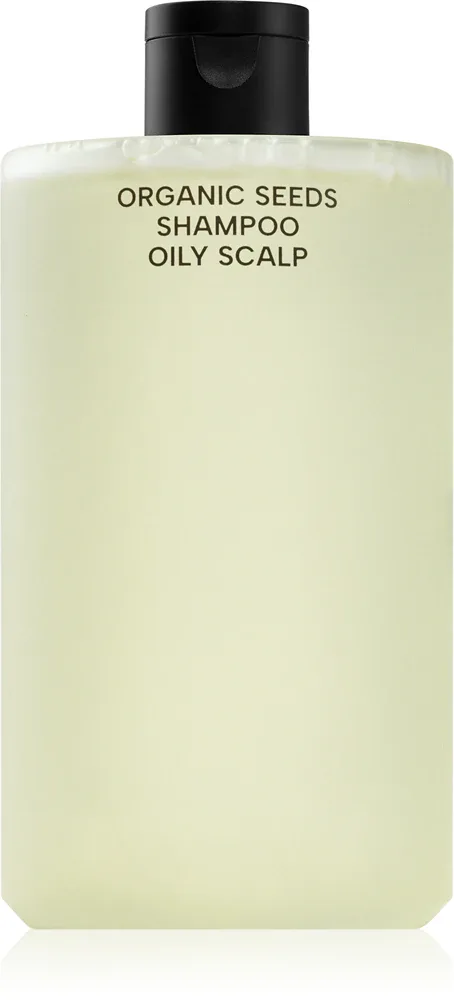 WHAMISA Organic Seeds Shampoo Oily Scalp - Органический шампунь для жирной кожи головы, 490 мл