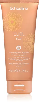 Echosline Curl Fluid - Укрепляющий крем для стайлинга волос, подчеркивающий волны, 200 мл