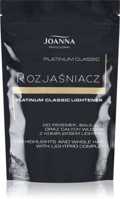 Joanna Professional Platinum Classic - Рассеивающий порошок для светлых волос с балаяжем, 450 г