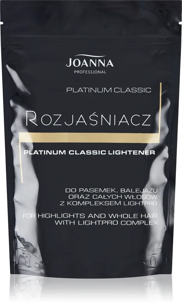 Joanna Professional Platinum Classic - Рассеивающий порошок для светлых волос с балаяжем, 450 г