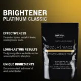 Joanna Professional Platinum Classic - Рассеивающий порошок для светлых волос с балаяжем, 450 г — фото 2