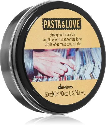 Davines Pasta & Love Strong-Hold Mat Clay - Матирующая глина для стайлинга волос, 50 мл
