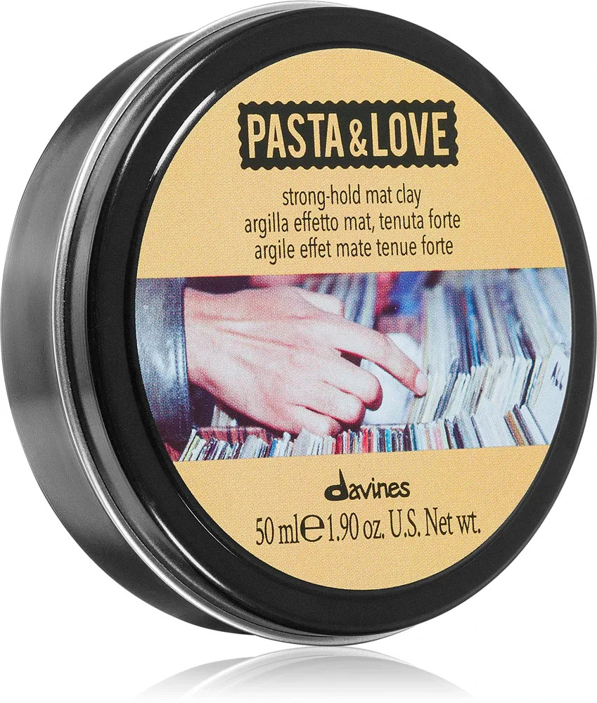 Davines Pasta & Love Strong-Hold Mat Clay - Матирующая глина для стайлинга волос, 50 мл
