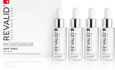 Revalid Hair Tonic - Энергетический тоник с кофеином для укрепления роста волос, 4 мл