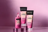 John Frieda Vibrant Shine - Многофункциональный спрей для придания блеска и смягчения волос, 150 мл — фото 3