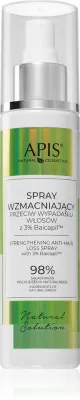Apis Natural Cosmetics Natural Solution 3% Baicapil - Укрепляющий спрей против выпадения волос, 150 мл