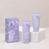 Alfaparf Milano Semi di Lino Smooth Minisize Kit - Набор для волос в поездку для непослушных и пушистых, 2 шт — фото 3