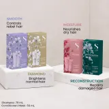 Alfaparf Milano Semi di Lino Smooth Minisize Kit - Набор для волос в поездку для непослушных и пушистых, 2 шт — фото 4