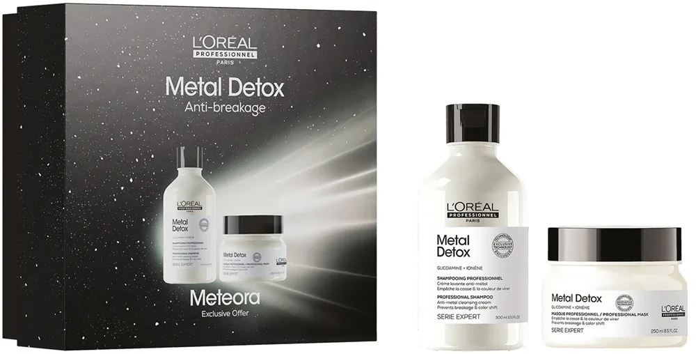 L’Oreal Professionnel Serie Expert Metal Detox - Подарочный набор для окрашенных и поврежденных волос