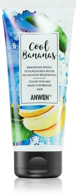 Anwen Cool Bananas - Маска для волос для темных оттенков волос, 200 мл