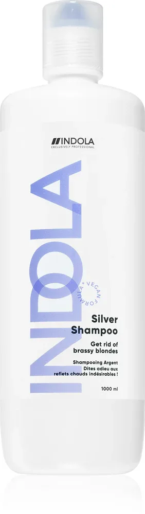 Indola Silver Shampoo - Серебристый нейтрализующий шампунь