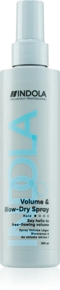 Спрей для волос Indola Volume Blow-Dry Spray для прикорневого объёма, лёгкой фиксации, 200 мл