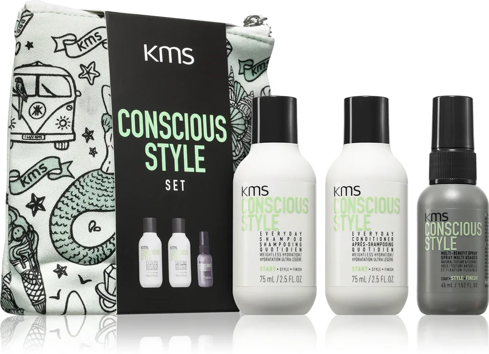 KMS Consciousstyle Set - Набор косметики для волос: Зестав подружний до кодзиенного ужытку для кобыет, 1 шт