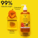 Apivita Mini Bees Gentle Kids Hair&Body wash Calendula&Honey - Гель для тела и волос — фото 3