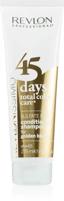 Revlon Professional Revlonissimo Color Care - Шампунь и кондиционер 2 в 1 для средних оттенков блондинок без сульфатов, 275 мл