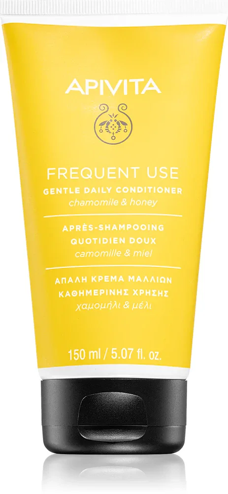 Apivita Frequent Use Gentle Daily Conditioner - Кондиционер для волос с ромашкой для ежедневного применения, 150 мл
