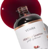 Venira Shampoo for Greying Hair - Натуральный шампунь для волос в оттенках бронзы с ароматом Mango and Lychee, 300 мл — фото 3