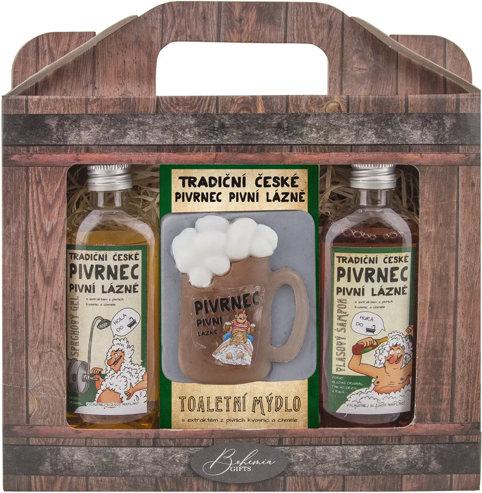 Bohemia Gifts & Cosmetics Beer - Набор для тела и волос для мужчин