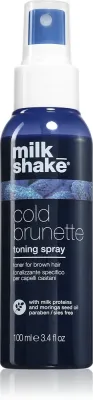milk_shake Cold Brunette Toning Spray - Спрей для волос, нейтрализующий рыжие оттенки, 100 мл