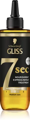 Schwarzkopf Gliss Oil Nutritive - Уход за волосами: регенерирующая маска для слабых и поврежденных волос, 200 мл