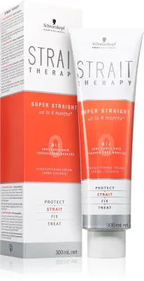 Schwarzkopf Professional STRAIT Therapy Super Straight - Крем для выравнивания волос, 300 мл