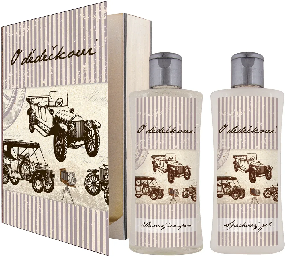 Bohemia Gifts & Cosmetics Book About Grandpa - Набор косметики для лица для мужчин