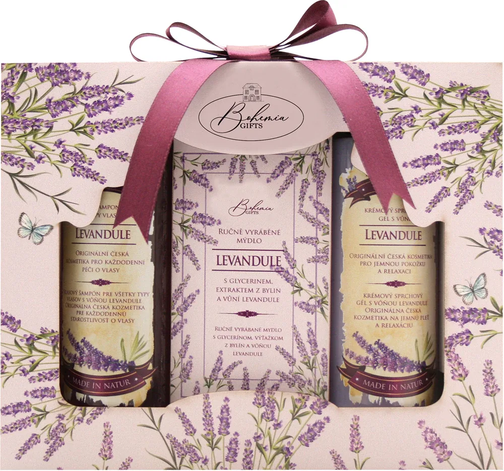Bohemia Gifts & Cosmetics Lavender - Подарочный набор для душа