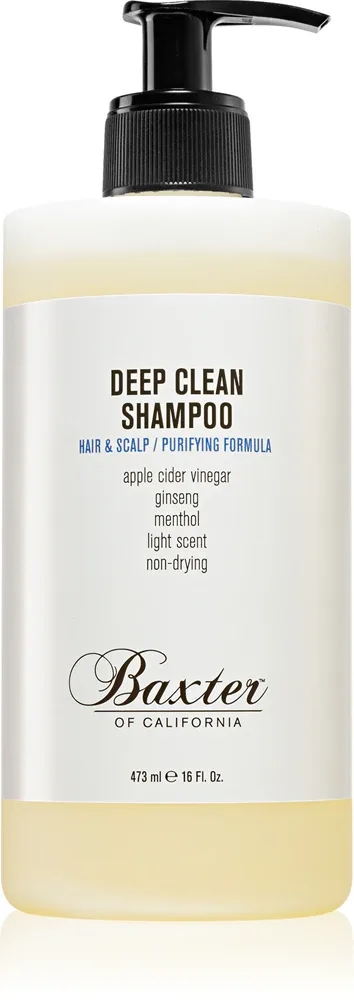 Baxter of California Deep Clean - глубоко очищающий шампунь, 473 мл