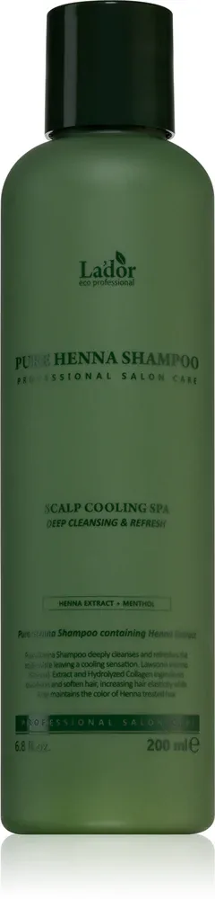 La'dor Pure Henna - Питательно-защитный шампунь, 200 мл