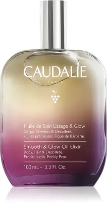 Caudalie Smooth & Glow Oil Elixir - Многофункциональное масло для тела и волос, 100 мл