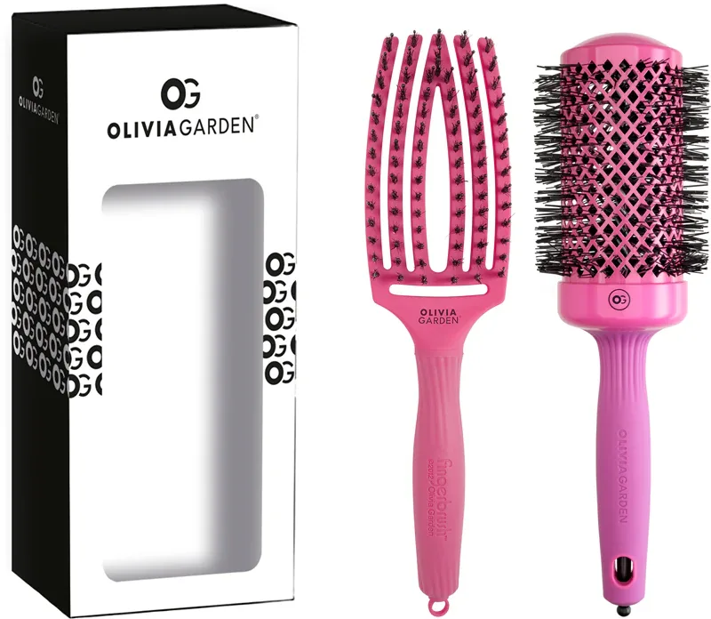 Olivia Garden Hot Pink Set - Подарочный набор для волос перед высокой температурой, 1 шт