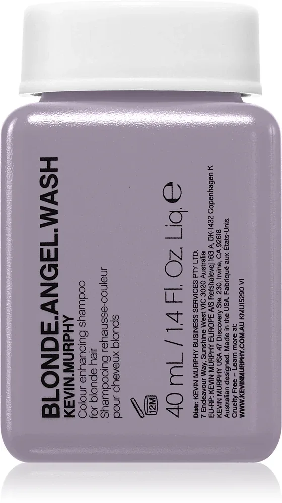 Kevin Murphy Angel Blonde Wash - Фиолетовый шампунь для светлых волос с балаяжем, 40 мл