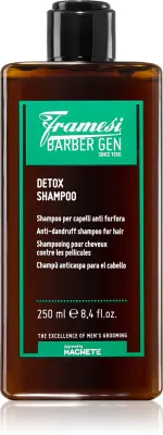 Framesi Barber Gen Detox - Шампунь против перхоти с очищающим и детоксицирующим действием, 250 мл