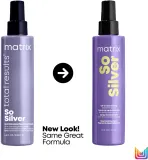 Matrix So Silver - Спрей для волос, нейтрализующий желтоватые оттенки, 200 мл — фото 2