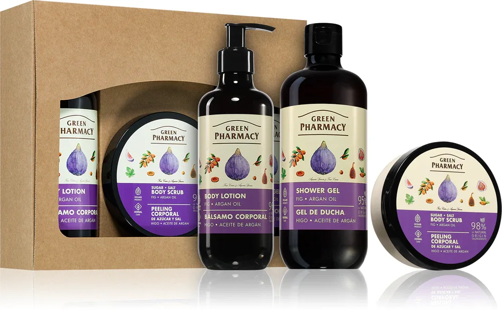 Green Pharmacy Argan SET - Подарочный набор для лица