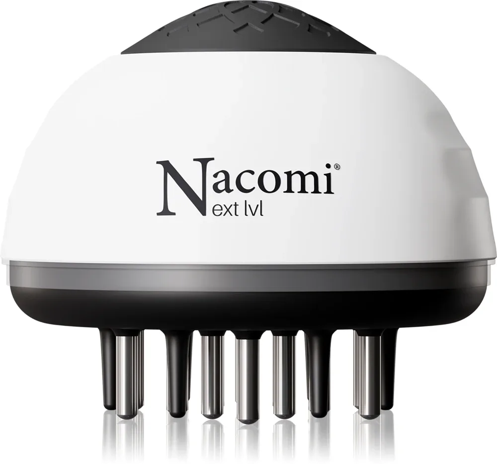 Nacomi Next Level Scalp Serum Applicator - Массажная щетка для волос и кожи головы, 1 шт